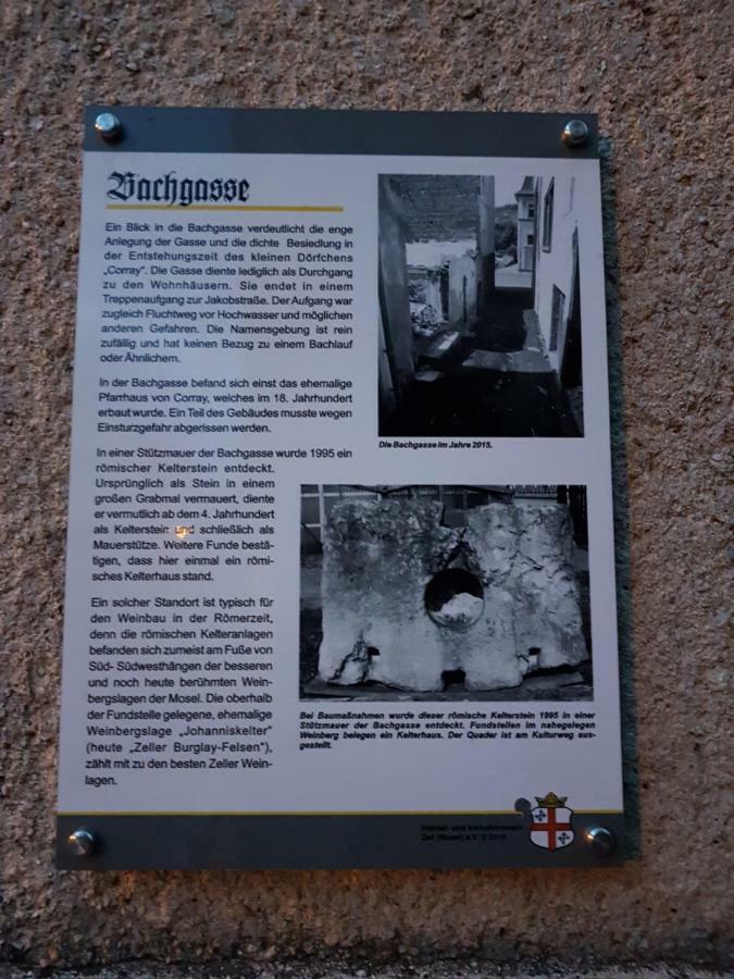 Haus Am Bachgasse - Haus Von 1777 Mit Sauna Целль-ан-дер-Мозель Екстер'єр фото